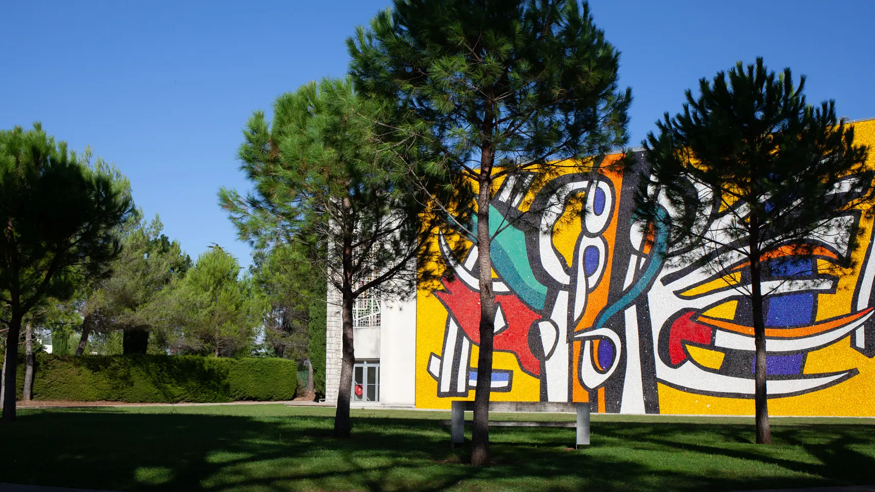 Jardin du musée national Fernand Léger, à Biot