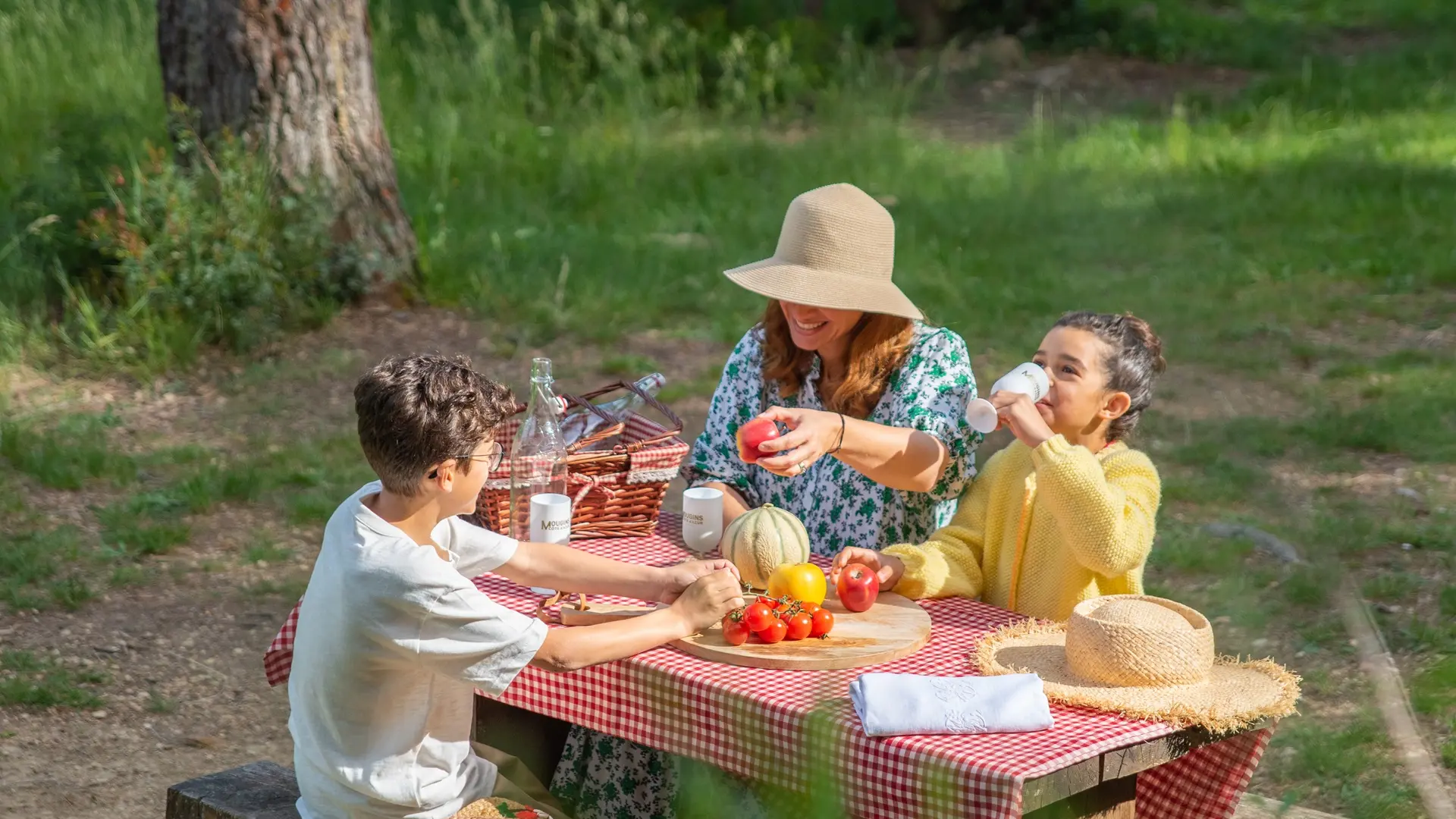 Pique-nique parc naturel de la Valmasque