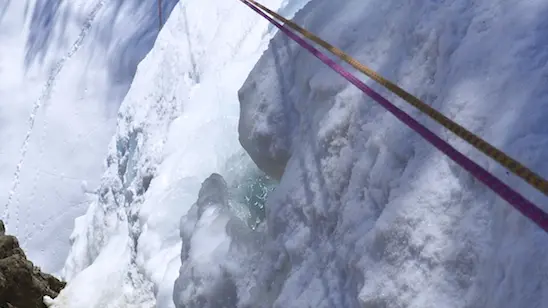 Cascade de glace Ceillac