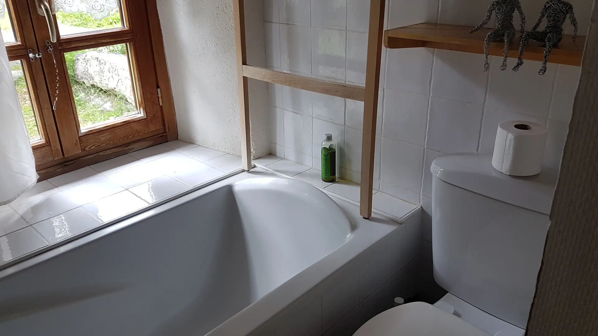 Location Névache Edelweiss 3 - Salle de bain étage