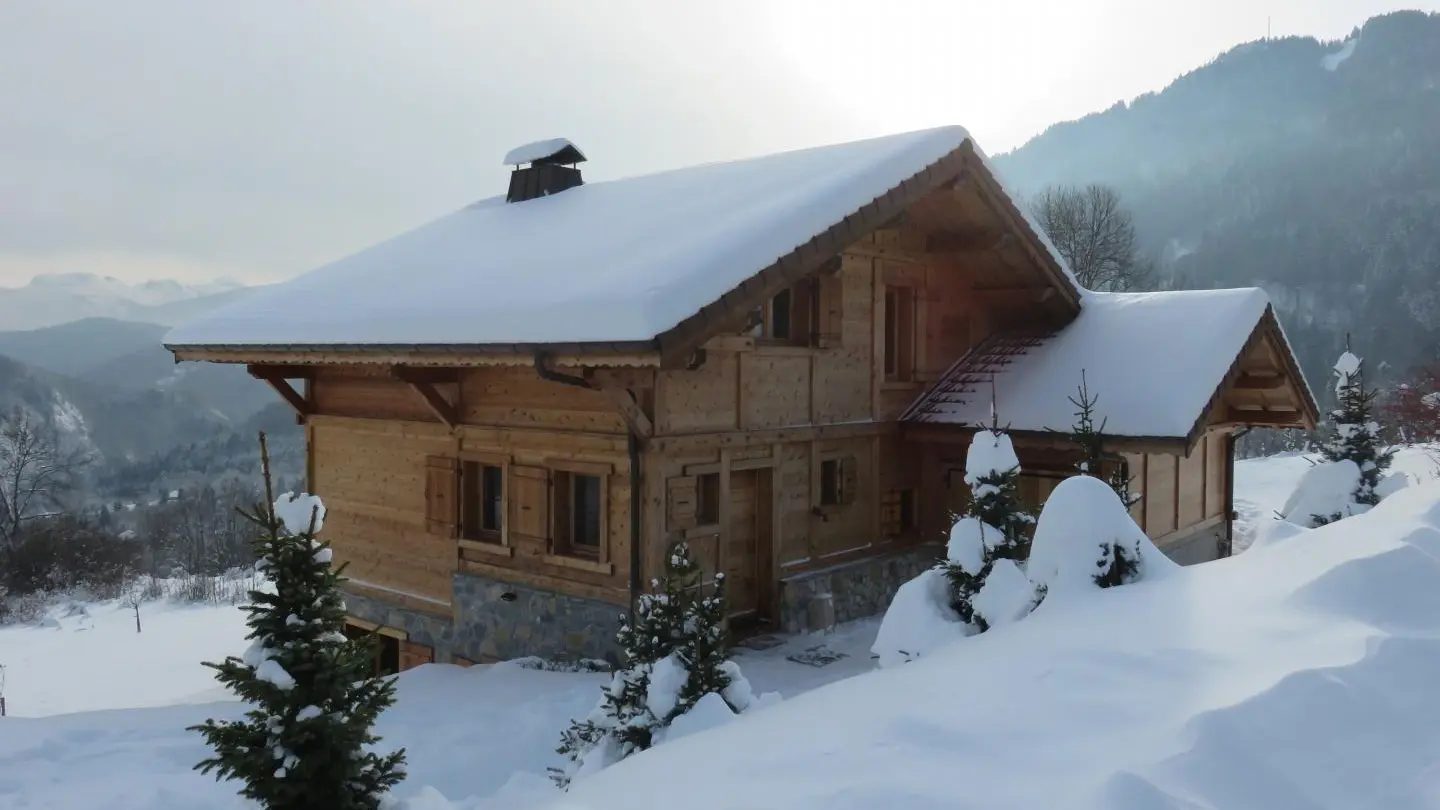 Chalet Degré 6 l'hiver