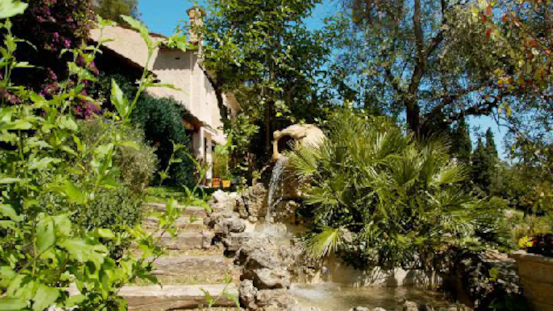 Jardin chambre d'hôte chez Dany