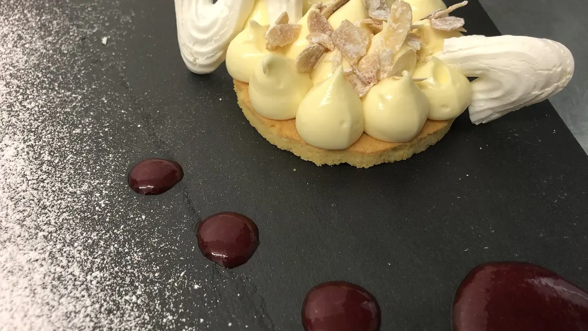 Présentation de dessert