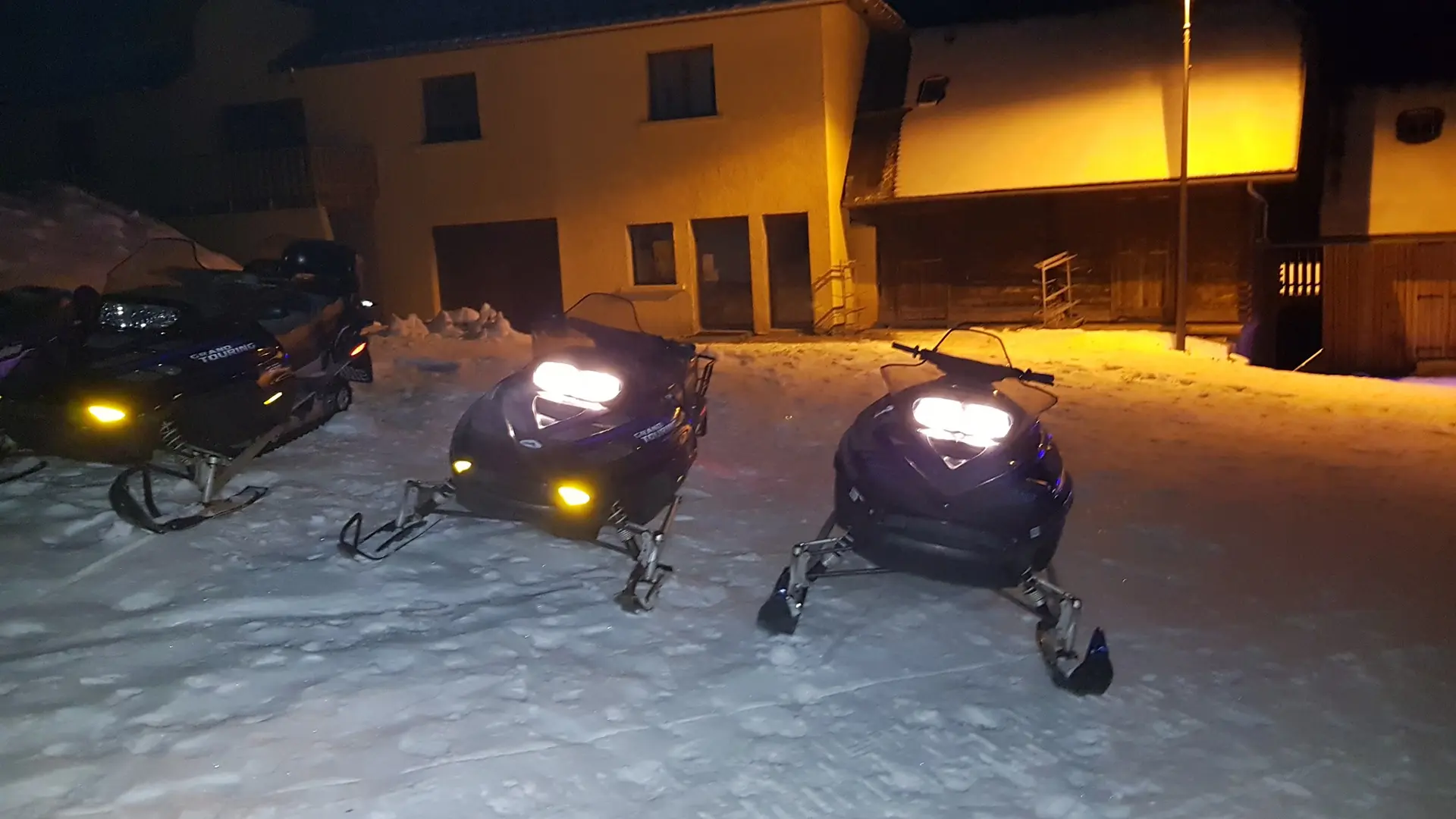 Moto neige à Chabanon