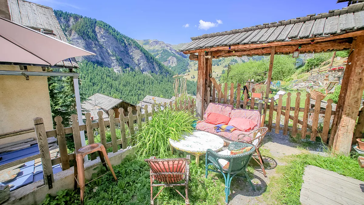 La terrasse et coin détente extérieur