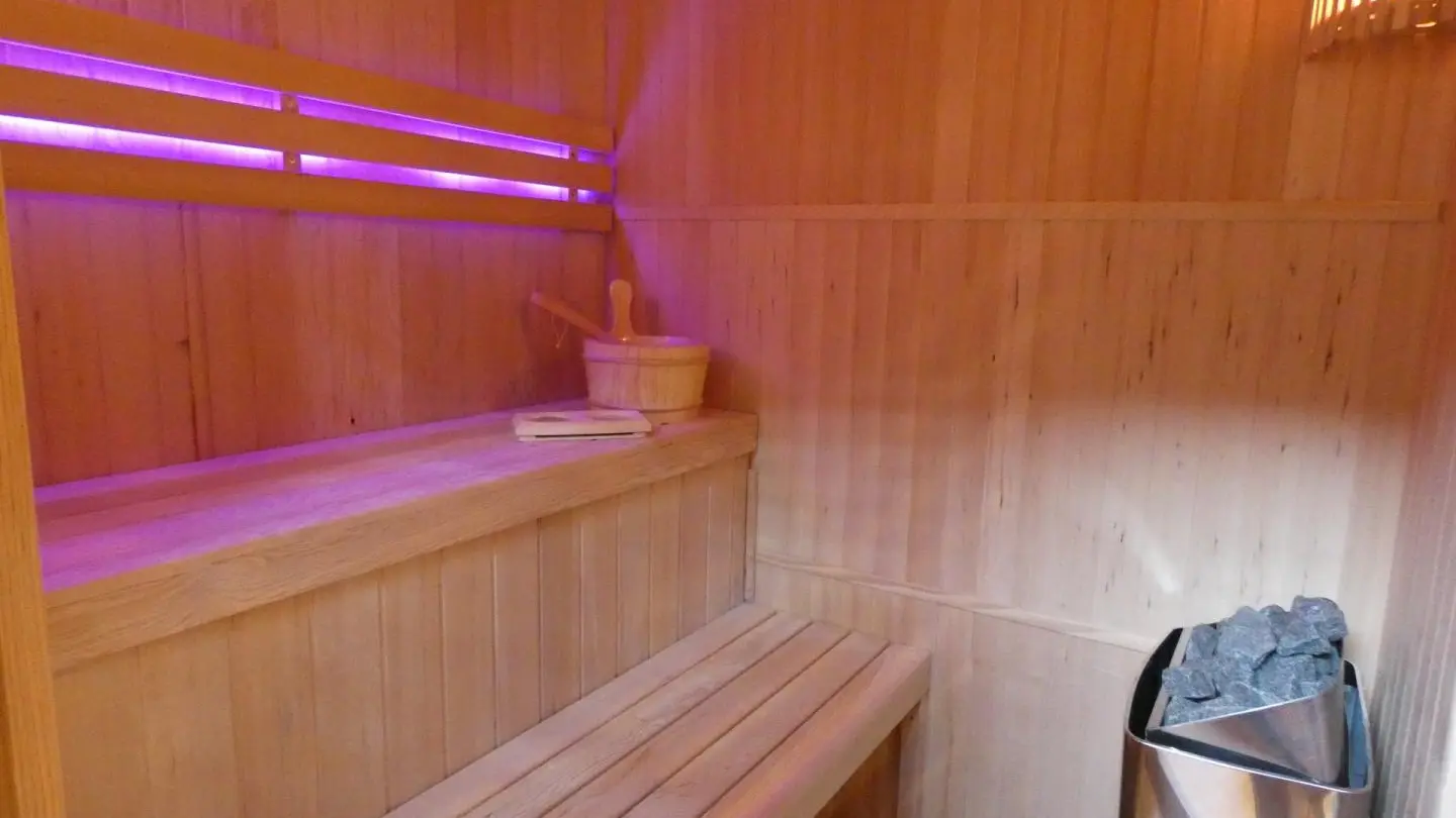 Intérieur du sauna