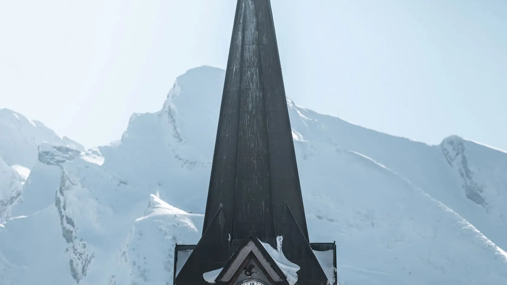 Eglise Saint Jean Baptiste en hiver