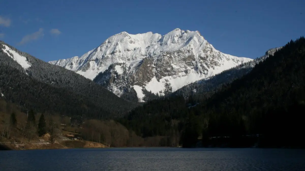 Lac de Vallon, 1ère neige.