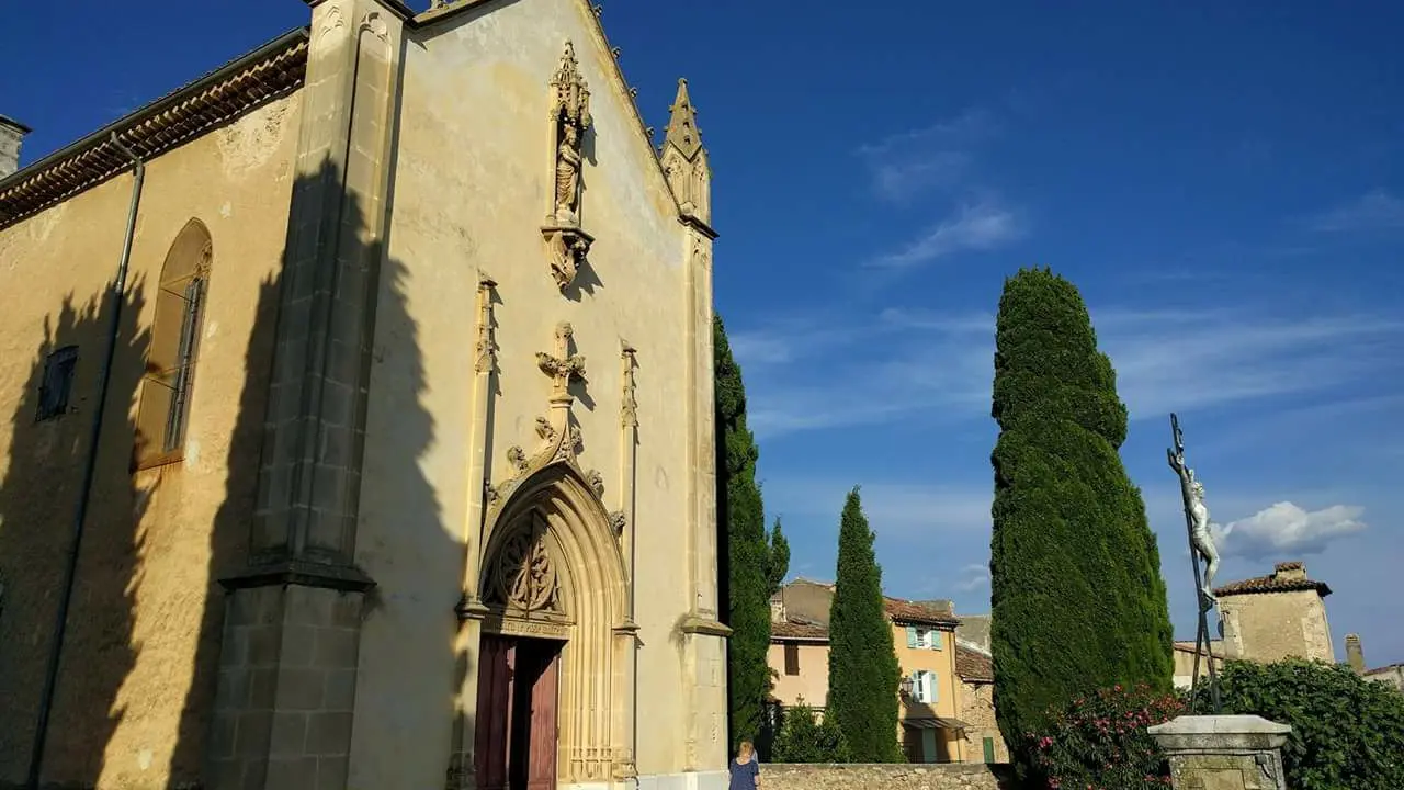 Vue depuis la terrasse de la Chapelle