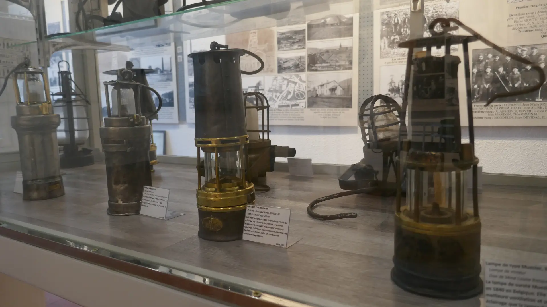 Lampes de mineur