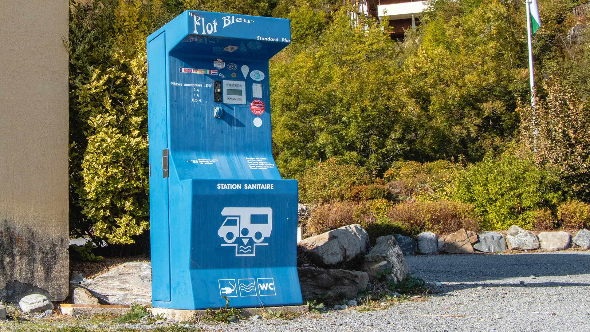 Aire de service et de stationnement camping-car de Pra Loup