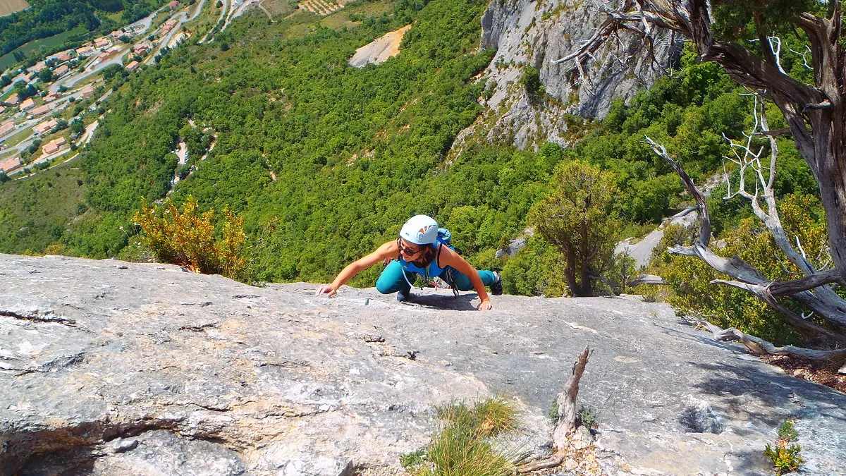 Grandes voies à Orpierre