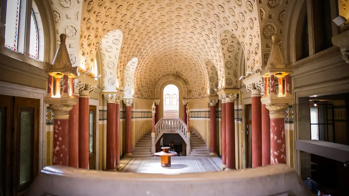 Intérieur des Grands Thermes de Châtel-Guyon