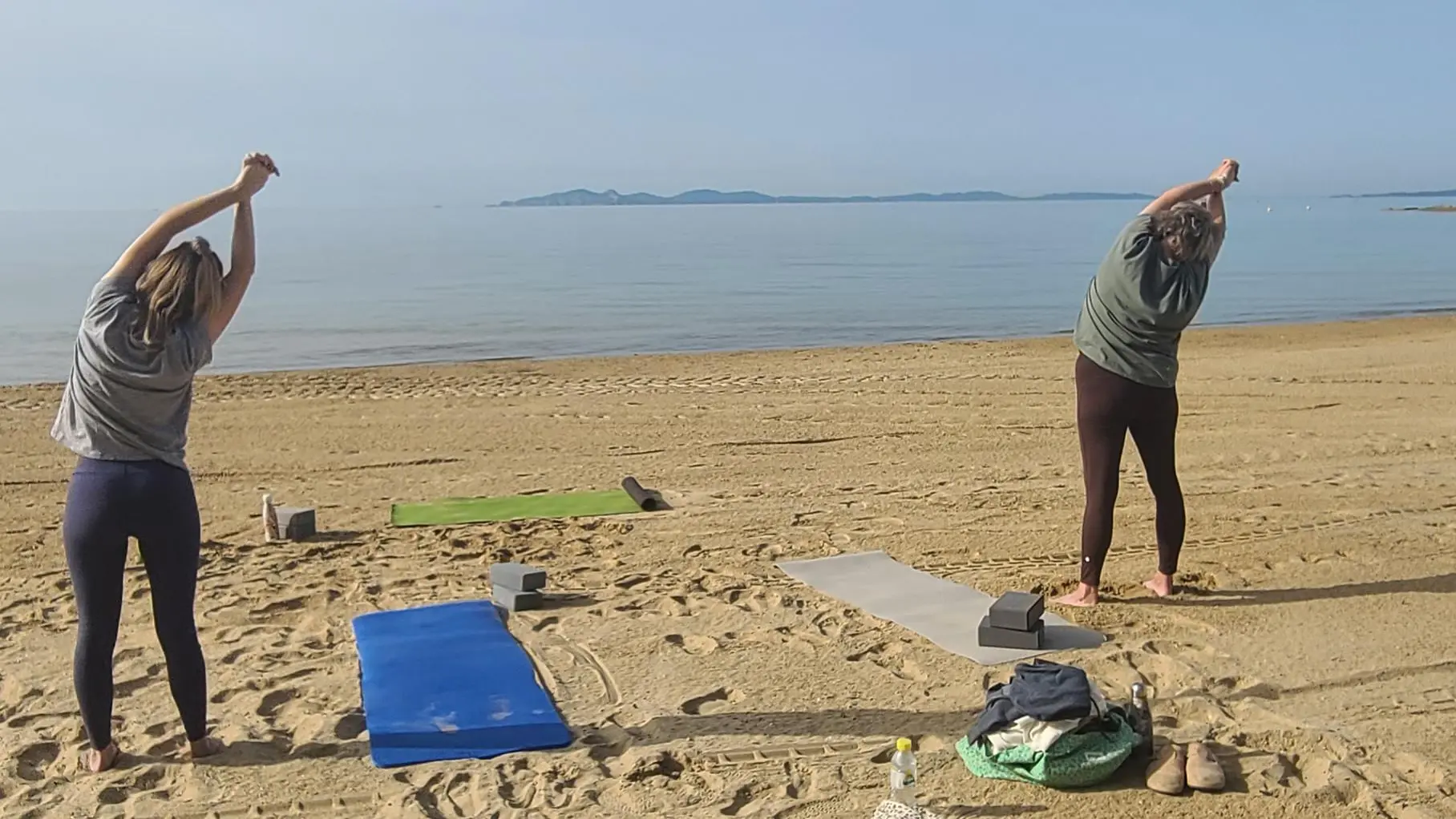 Cours de Yoga Plage de l'argentiere _ La Londe