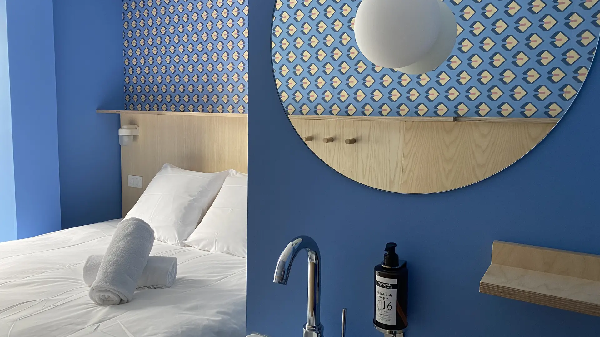 Chambre bleue