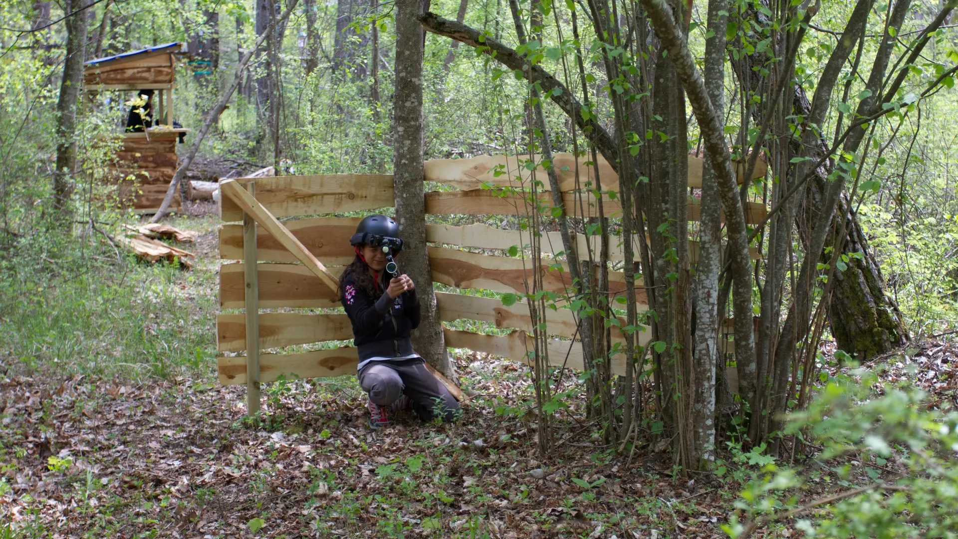 Laser Game en Forêt au plan d'eau des Iscles à Veynes