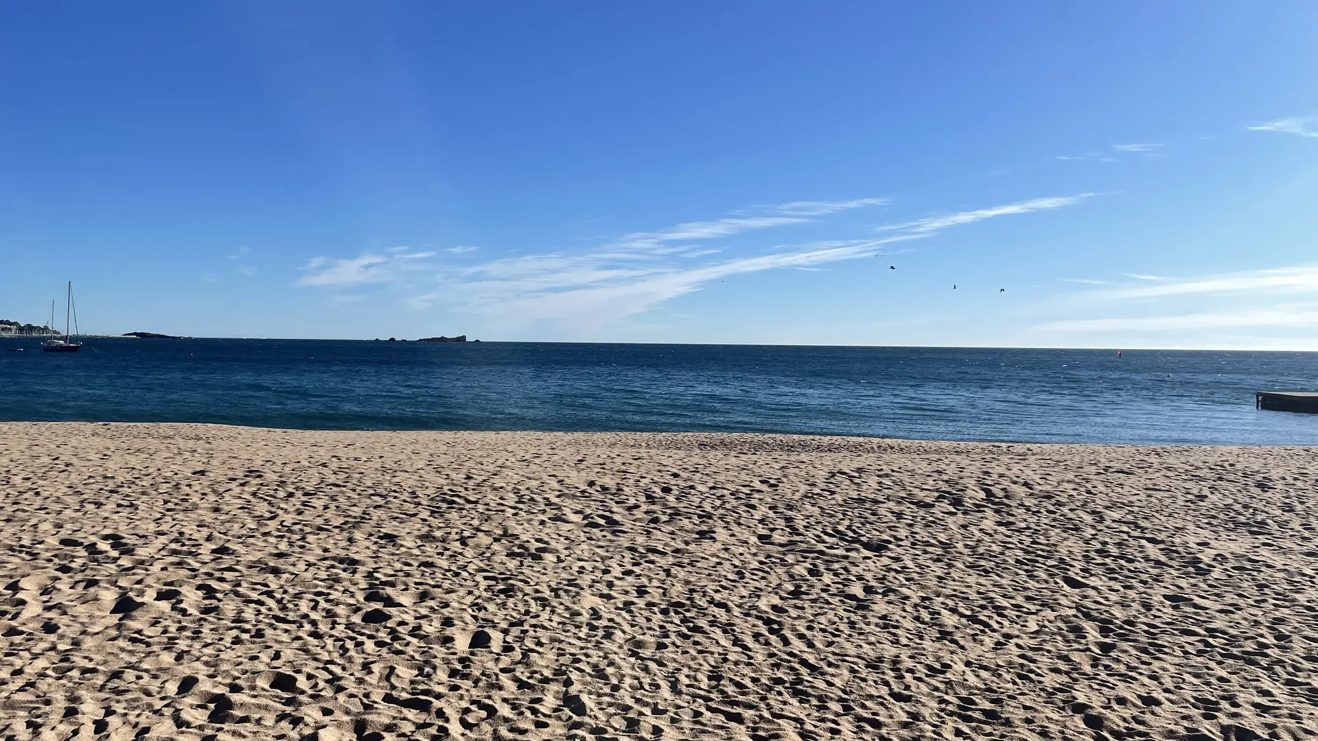 Plages des sablettes Fréjus