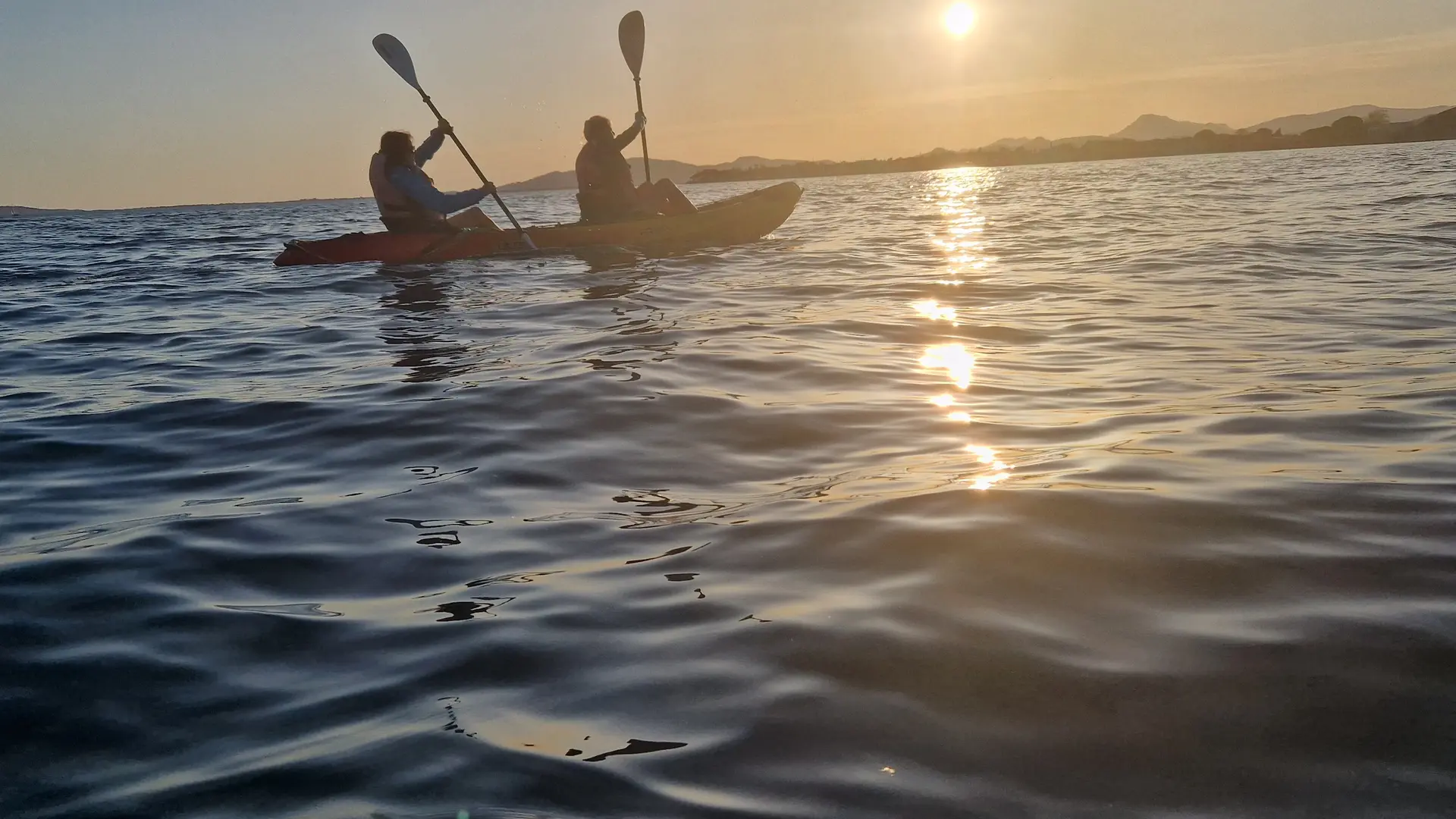 Sortie kayak accompagnée avec avec moniteur La Londe