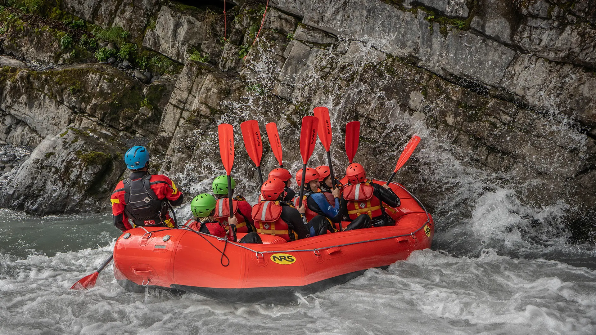 Rafting sur le Giffre avec Nunayak