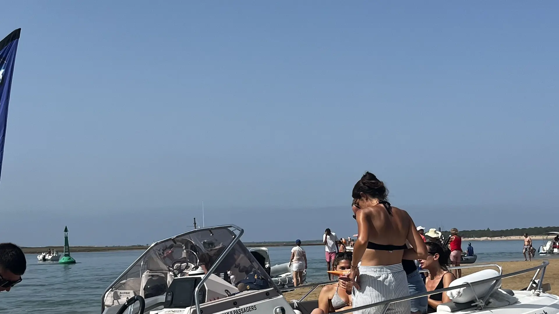 Balade en mer au banc du Bûcheron