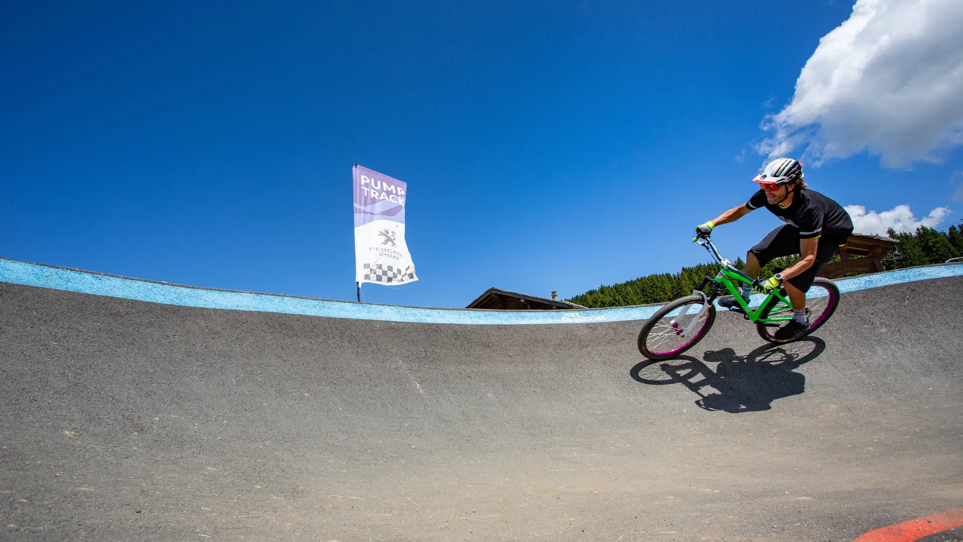 VTT ou BMX sur la pumptrack