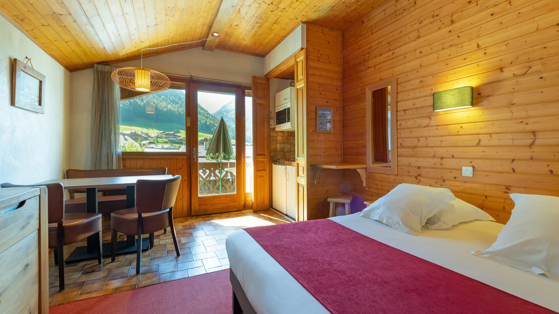 Chambre avec Kitchenette et vue