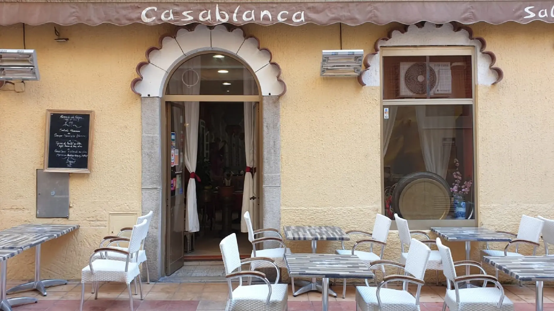 Façade du restaurant Casablanca