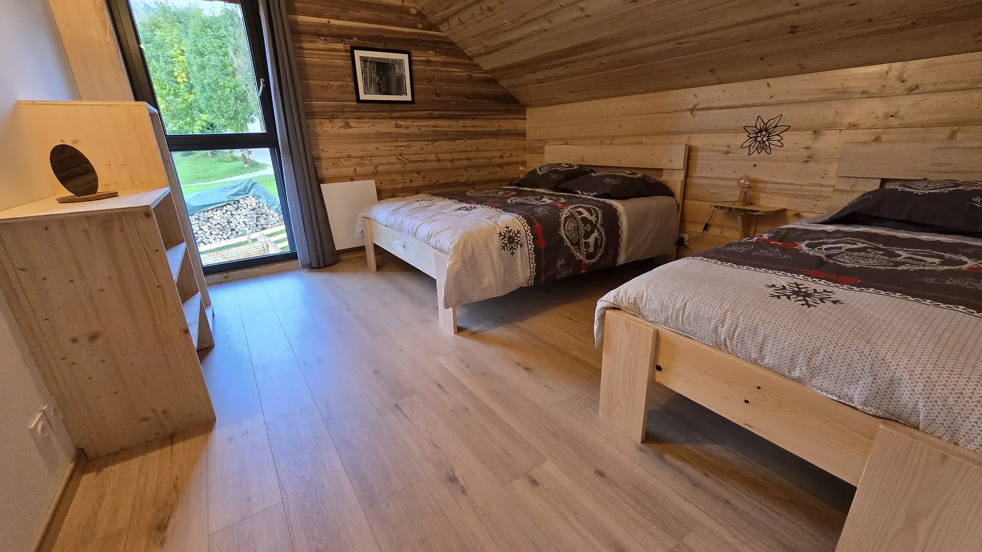 Chambre à l'étage