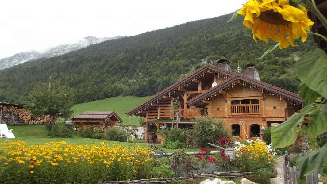 notre chalet en été