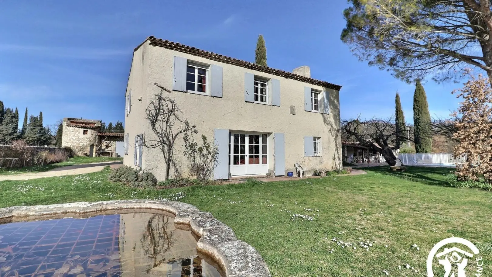vue de la maison