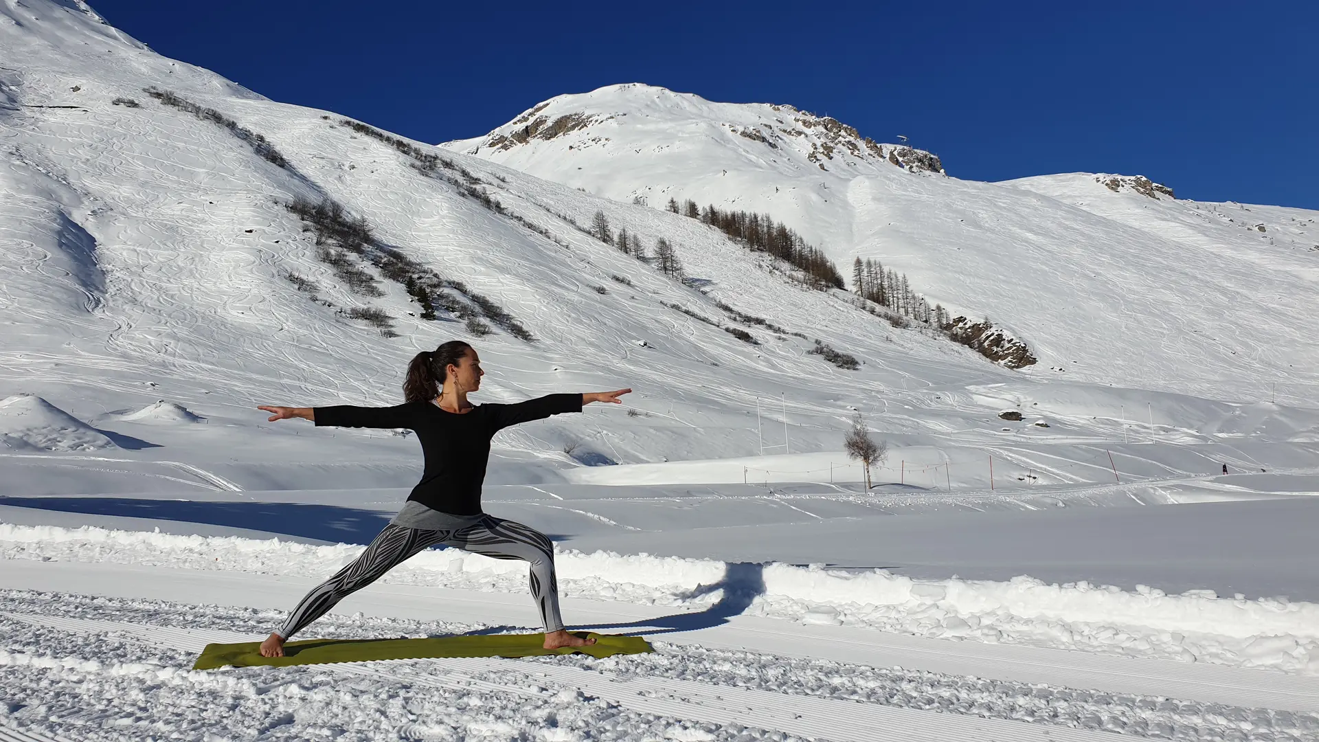 Yoga en altitude