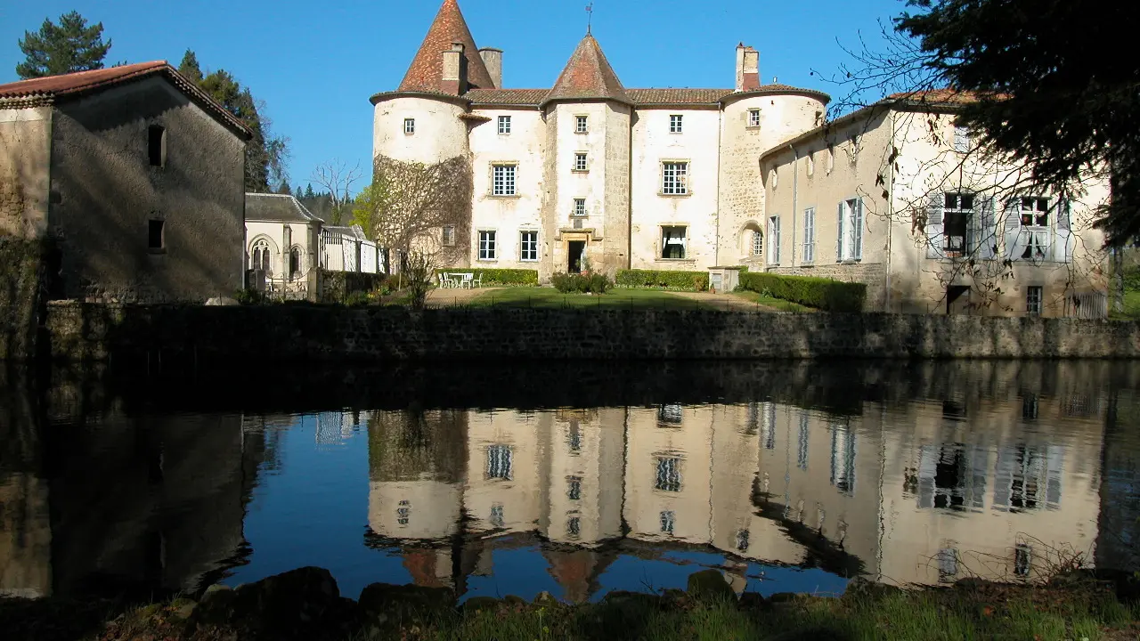 Vue des douves