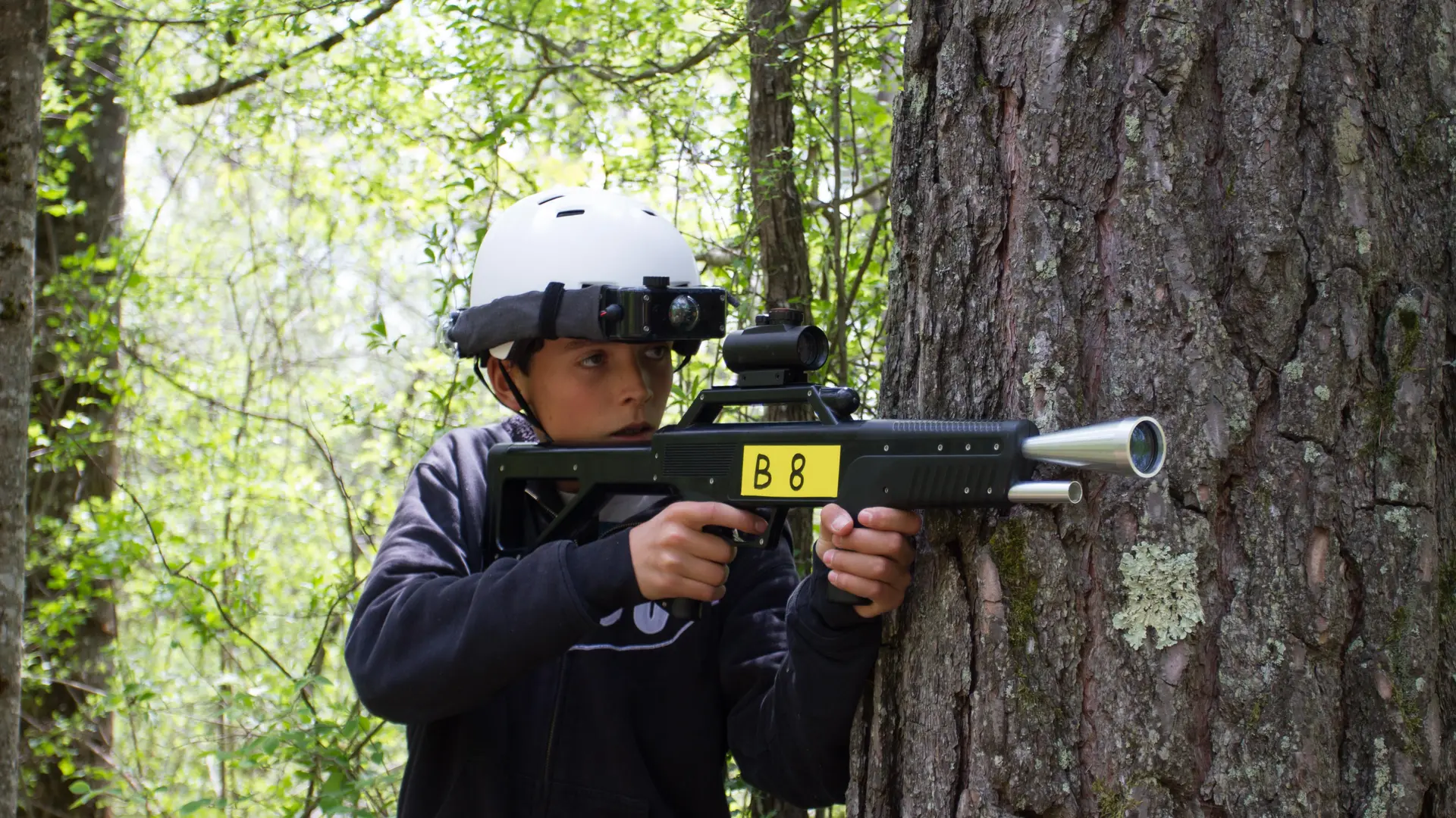 Laser Game en Forêt au plan d'eau des Iscles à Veynes