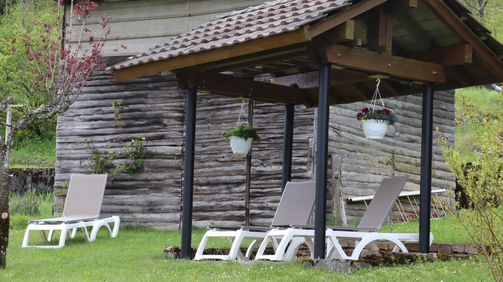 Repos au jardin
