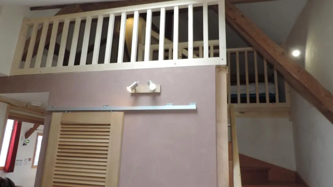 Chambre familiale à l'étage (en duplex)