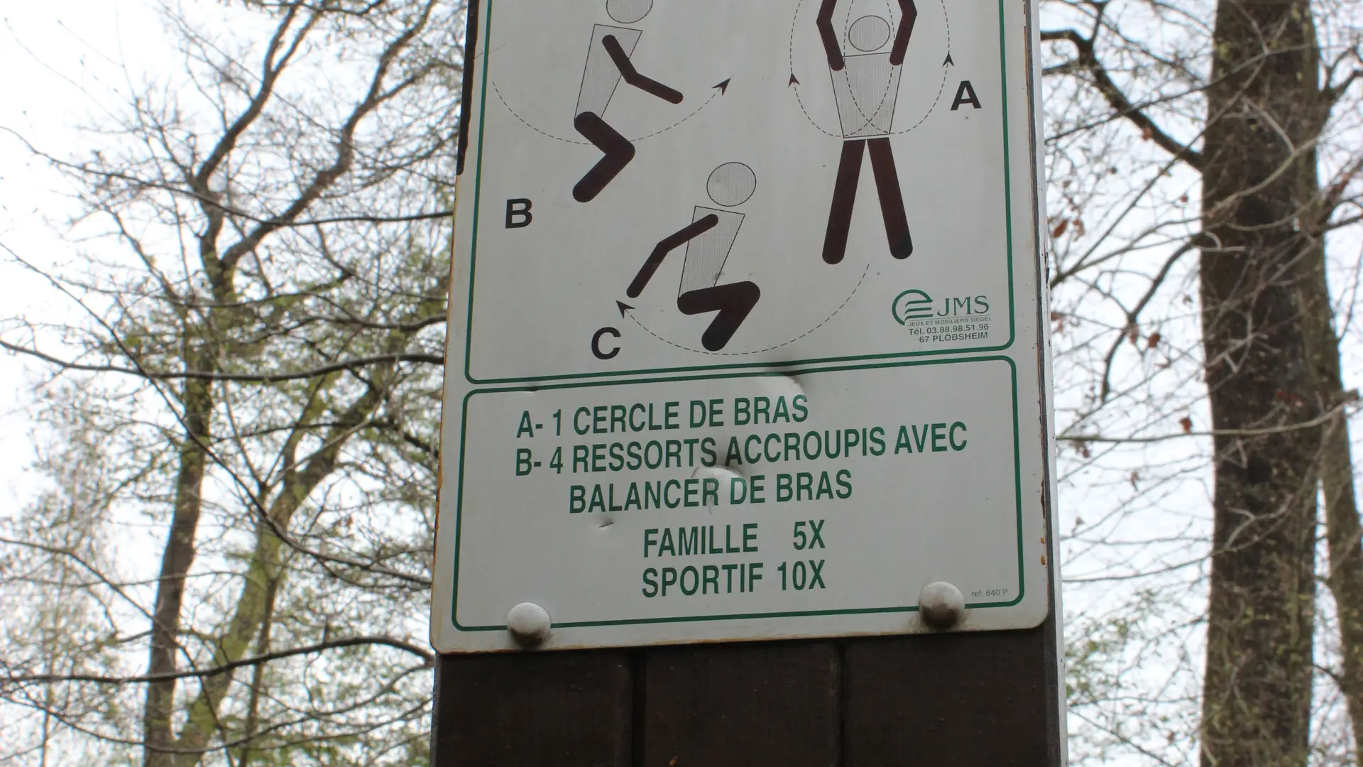 Sentier sportif, forêt domaniale de Saint-Germain-en-Laye