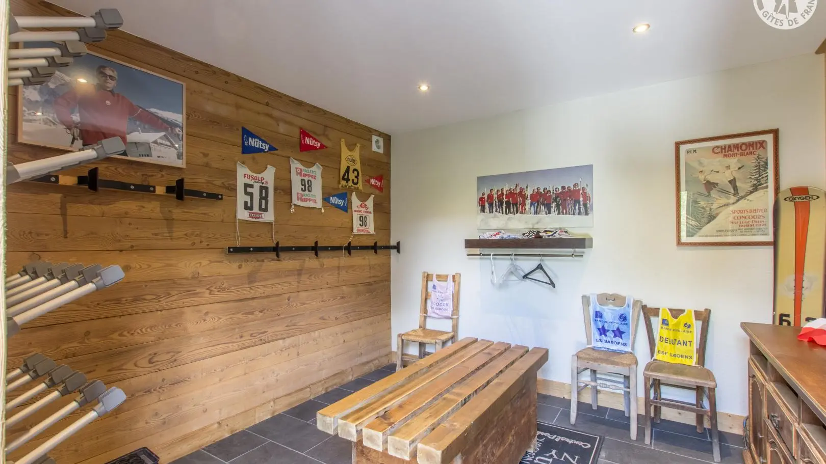 Ski room commun