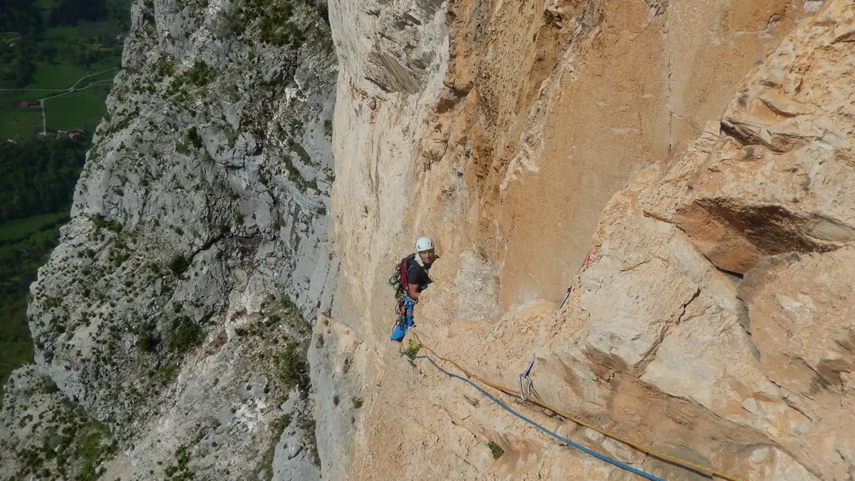 Escalade en falaise