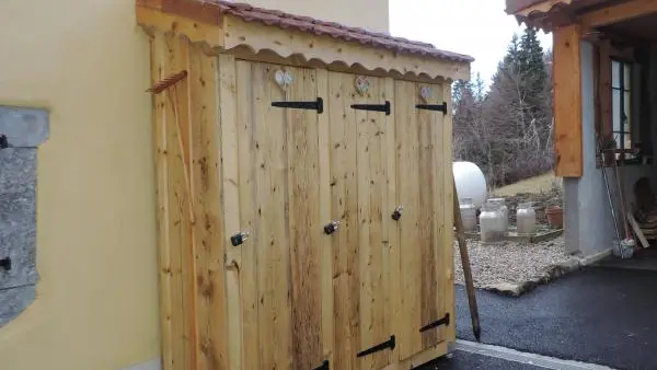 Casier à skis privatif (1 par gite)