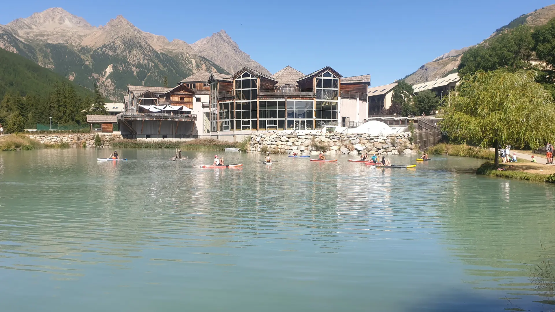 Yoga Paddle à Serre Chevalier