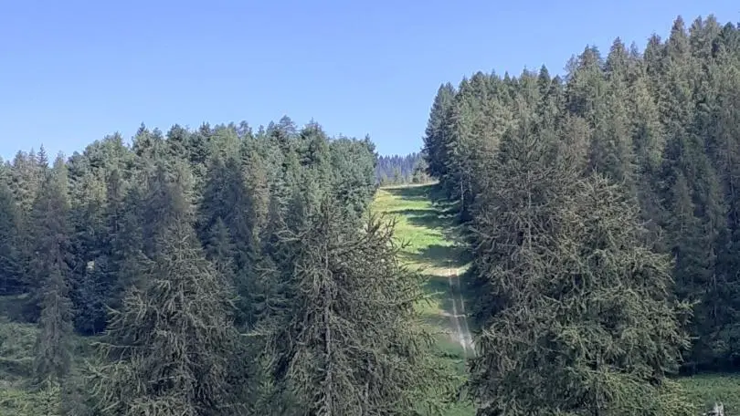 Gîte Les Chamois-Vue depuis le gîte-Roubion-Gîtes de France des Alpes-Maritimes