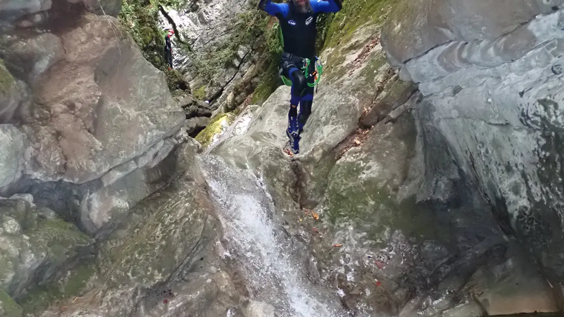 Canyoning à Angon