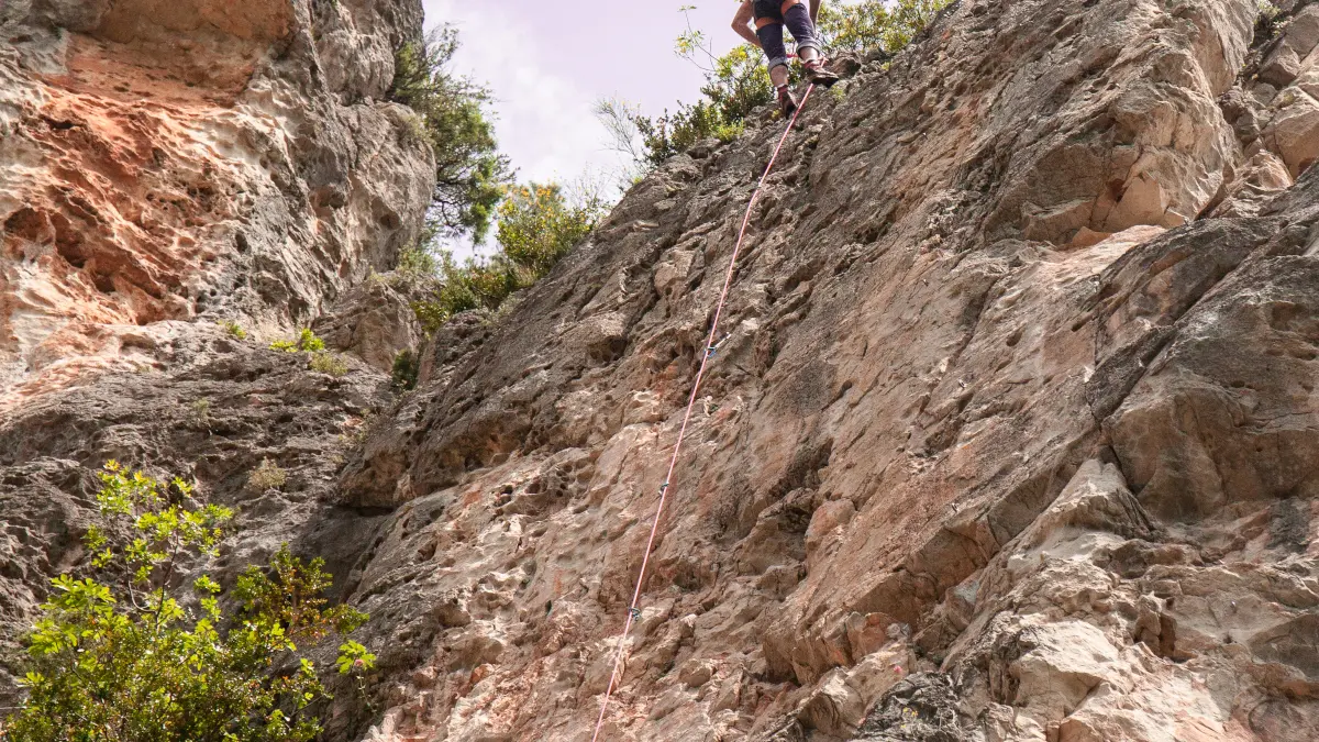 Escalade au Vallon Sourn