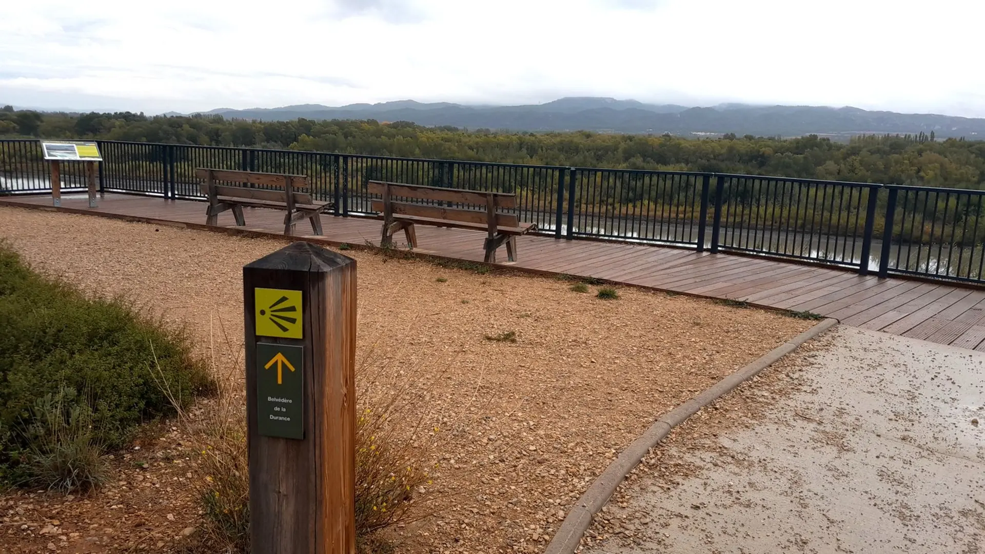 Belvdère sur la Durance