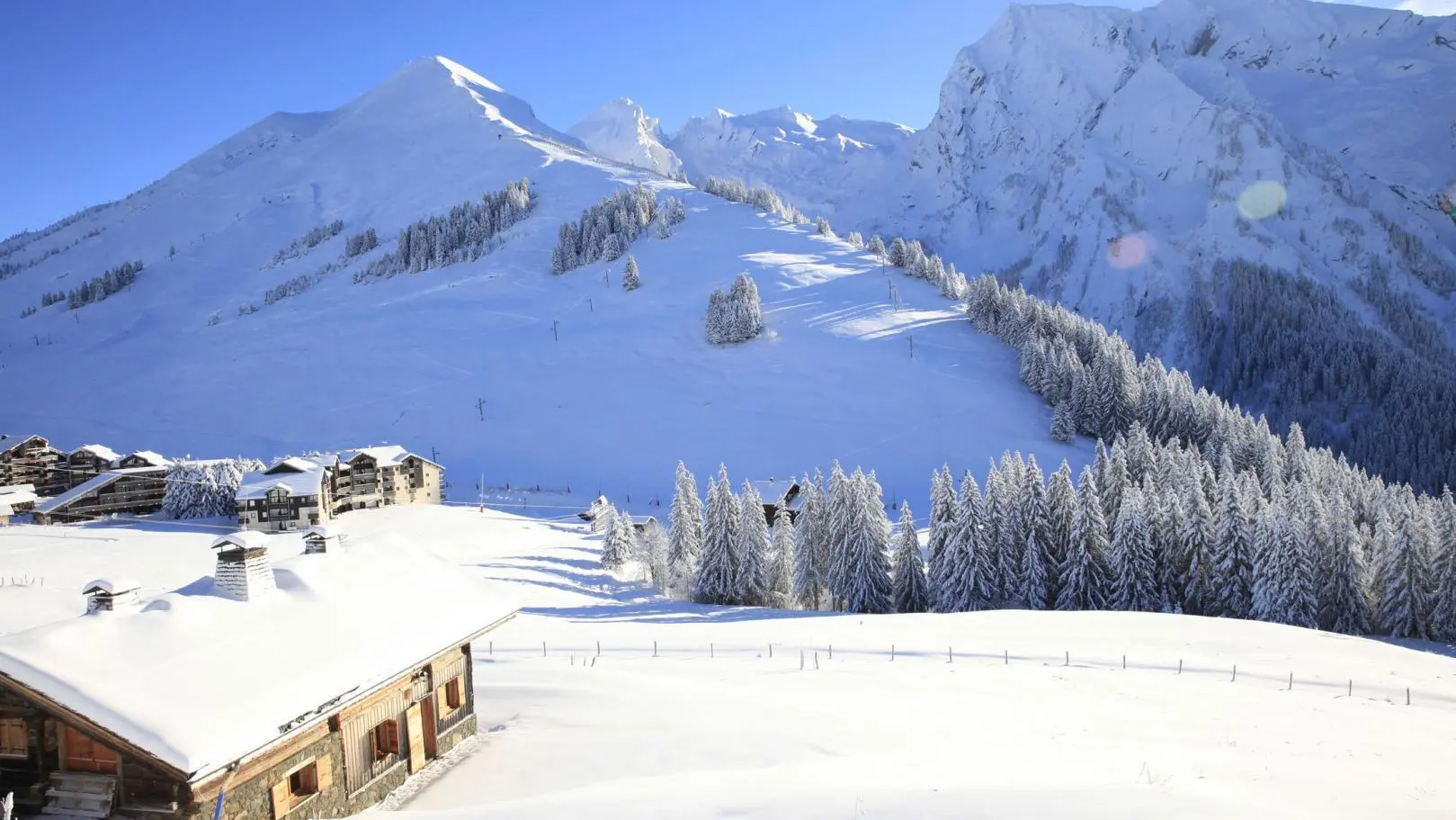 Chalet dans la station de ski de Manigod