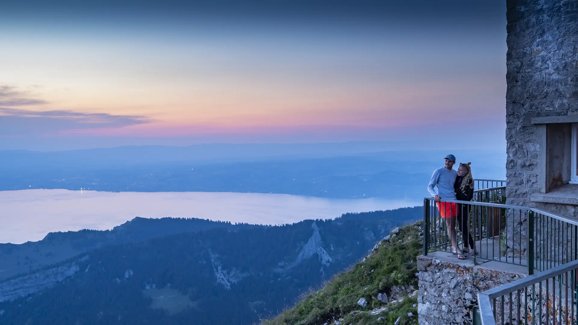 Vue depuis la Dent d'Oche