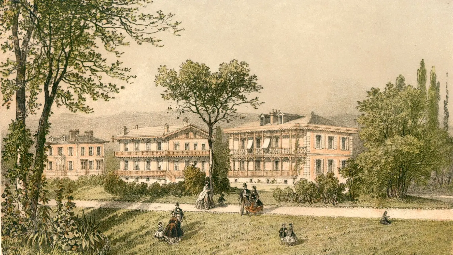 Lithographie, 1863 (Fonds patrimoniaux de Vichy)