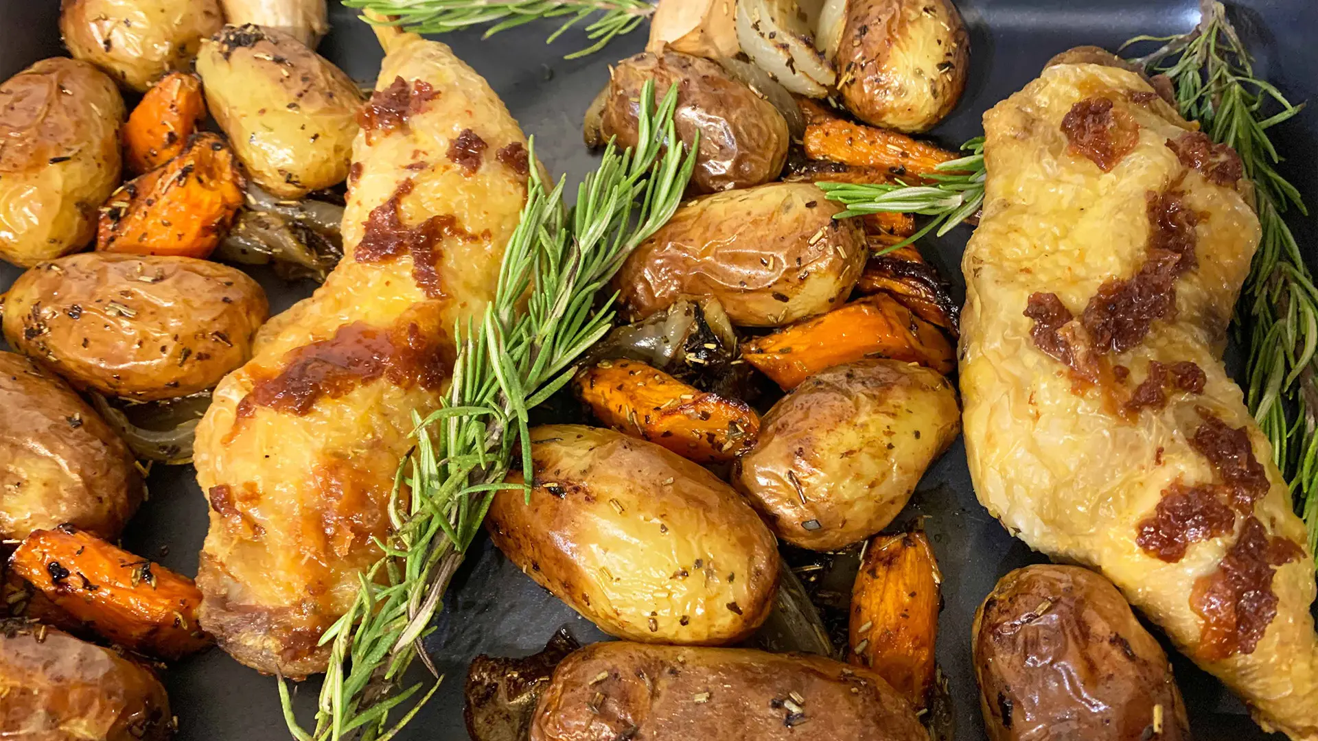 Prepration de plats avec des produits frais