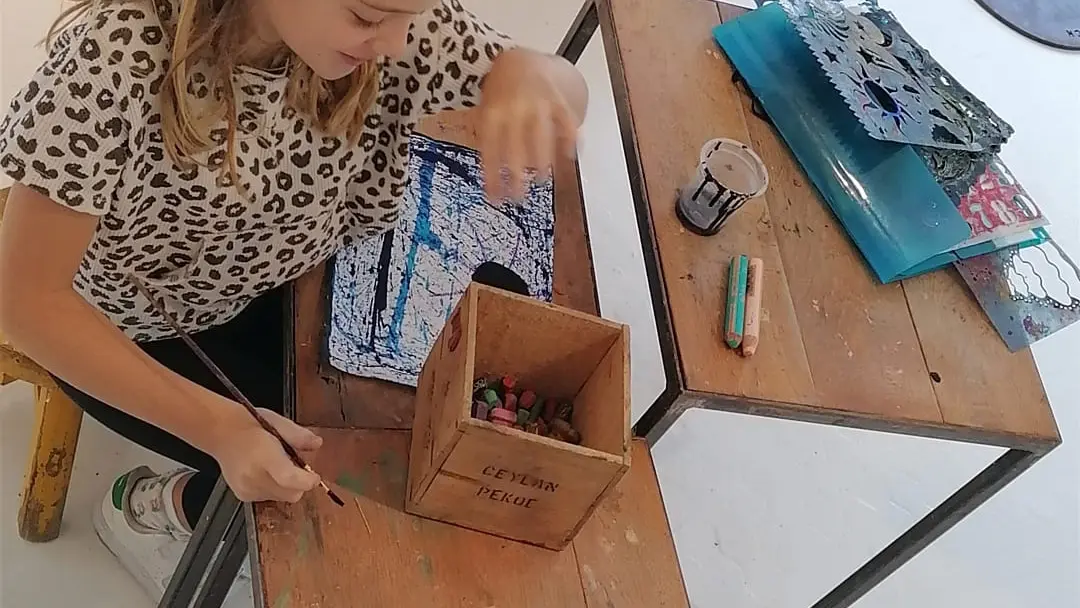 Kunstworkshop für Kinder - Einführung in das Zeichnen