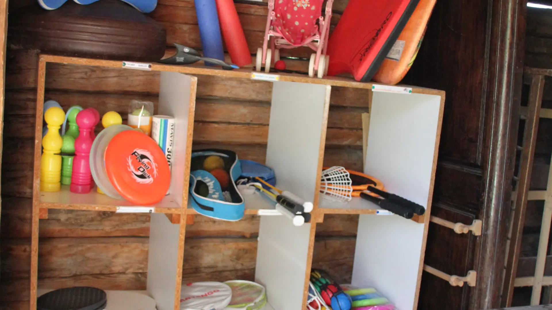 Chalet la Marmotte, jeux d'enfants